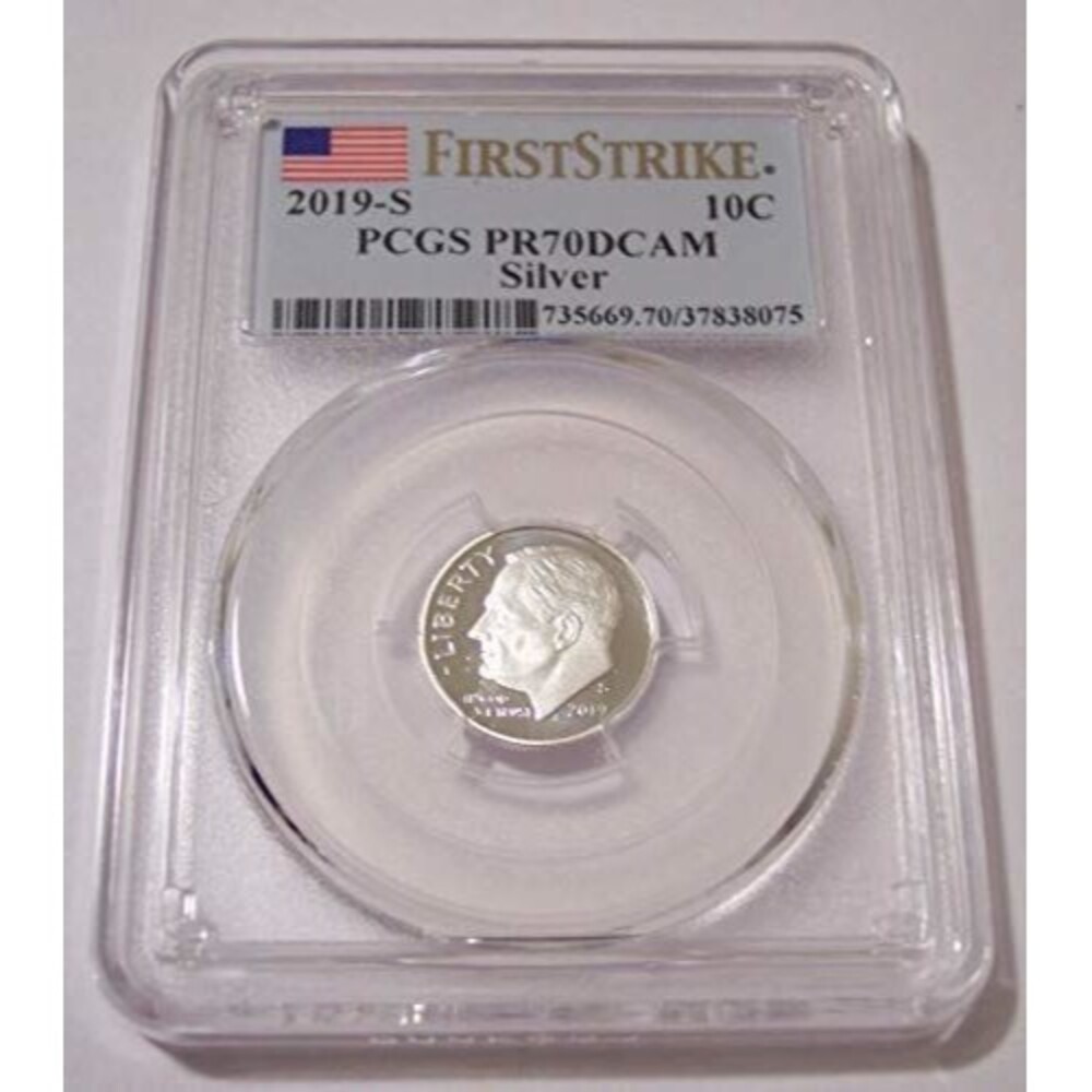 2019 S Silver Roosevelt Dime Proof PR70 DCAM PCGS First Strike